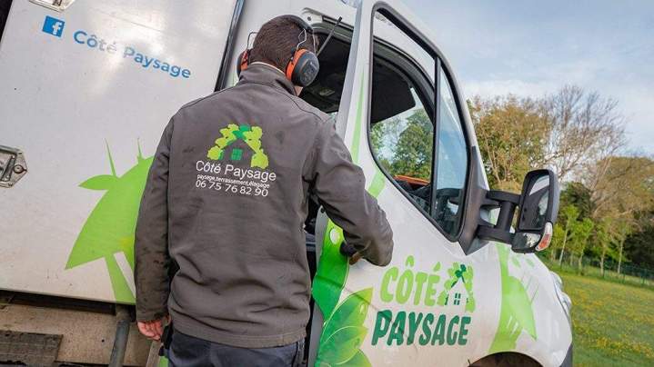 Création espace vert Lamblore