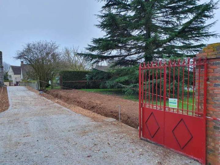 Aménagement espace vert Lamblore