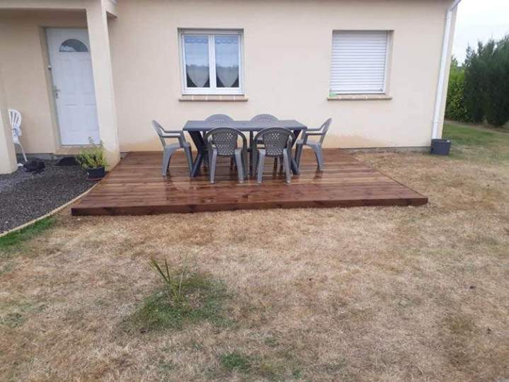 Aménagement terrasse en extérieur Lamblore