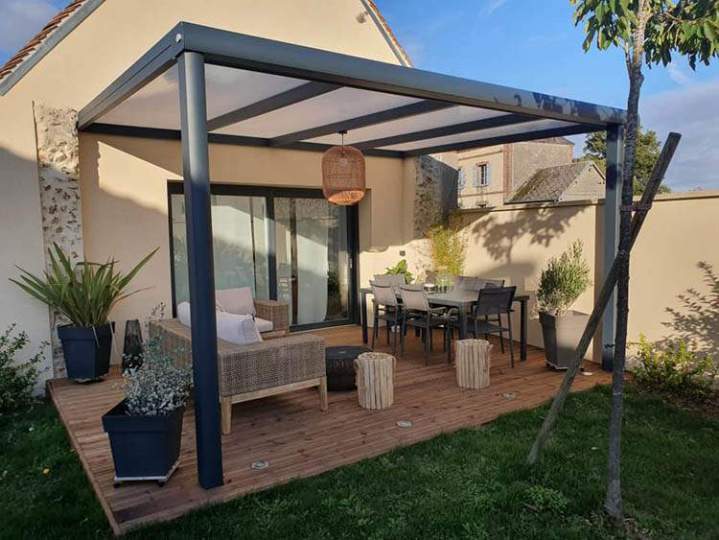 Création terrasse Lamblore