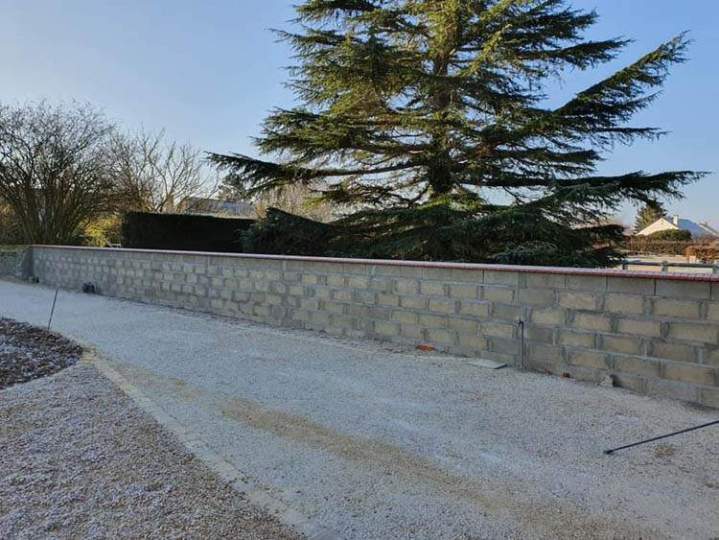 Jardin délimité Lamblore