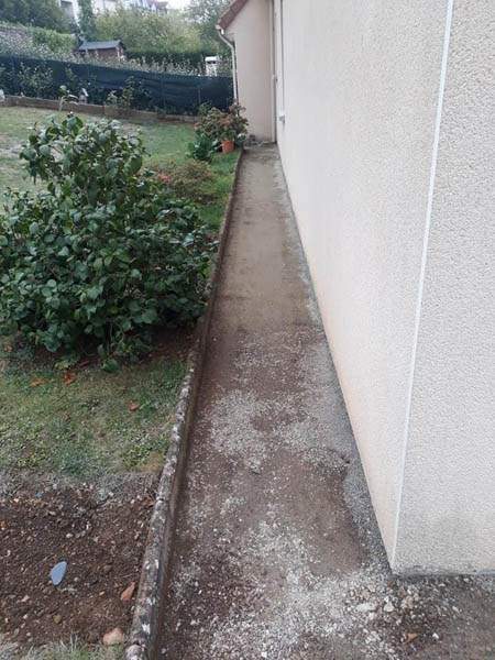 Création espace en extérieur Lamblore