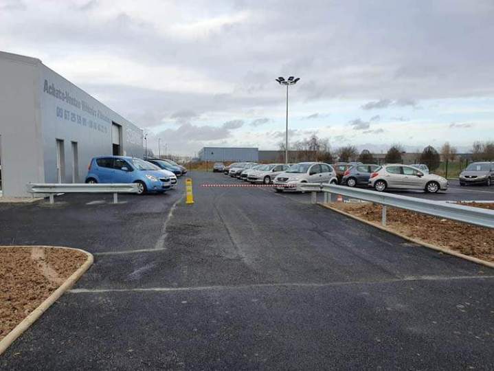 Aménagement parking Lamblore