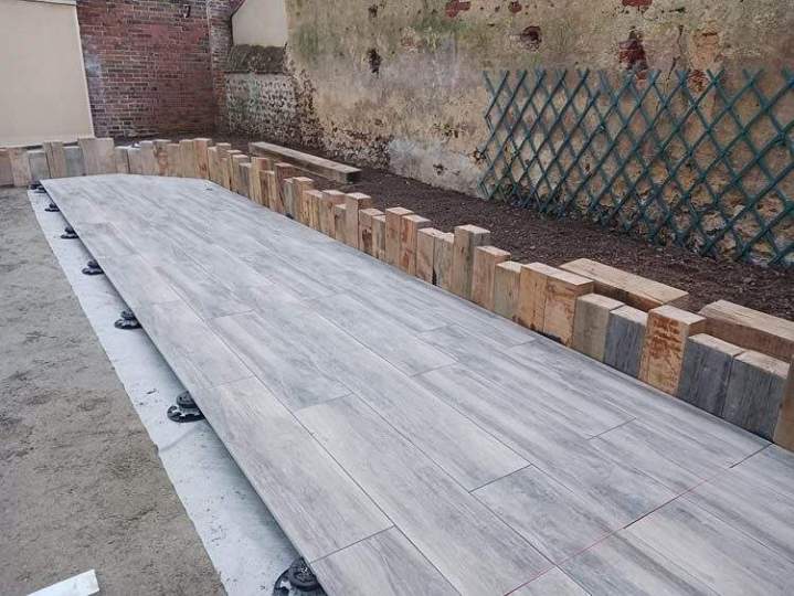 Aménagement de terrasse Lamblore