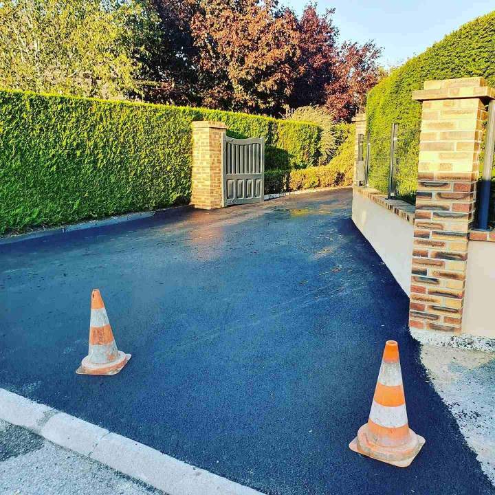 Espace extérieur personnalisé à Lamblore